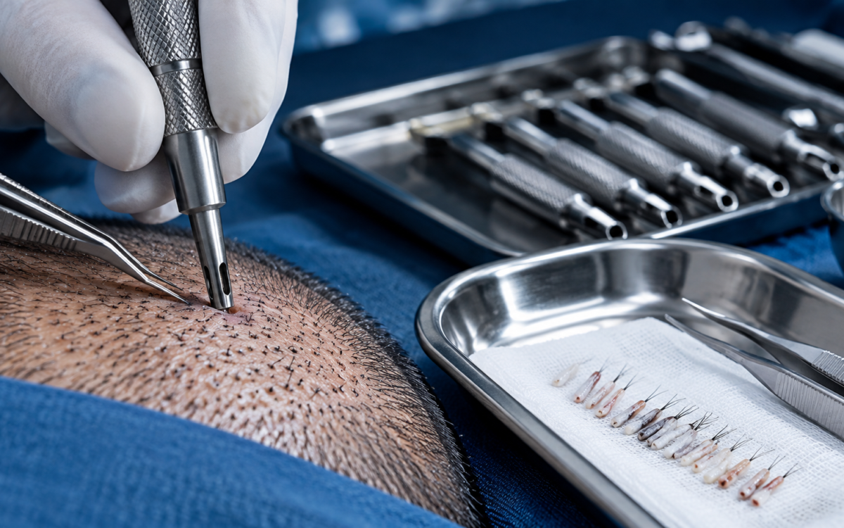 FUE Graft Damage During Extraction